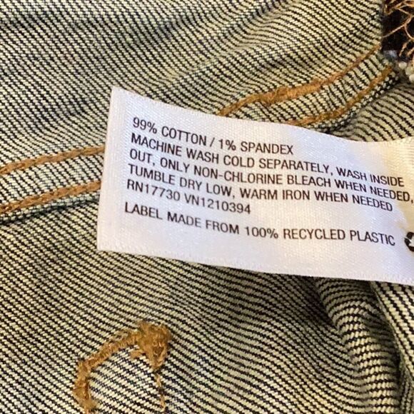 NWT Maternity - Midi Short Denim Isabel Maternity by Ingrid & Isabel Sz 12 - Picture 9 of 9